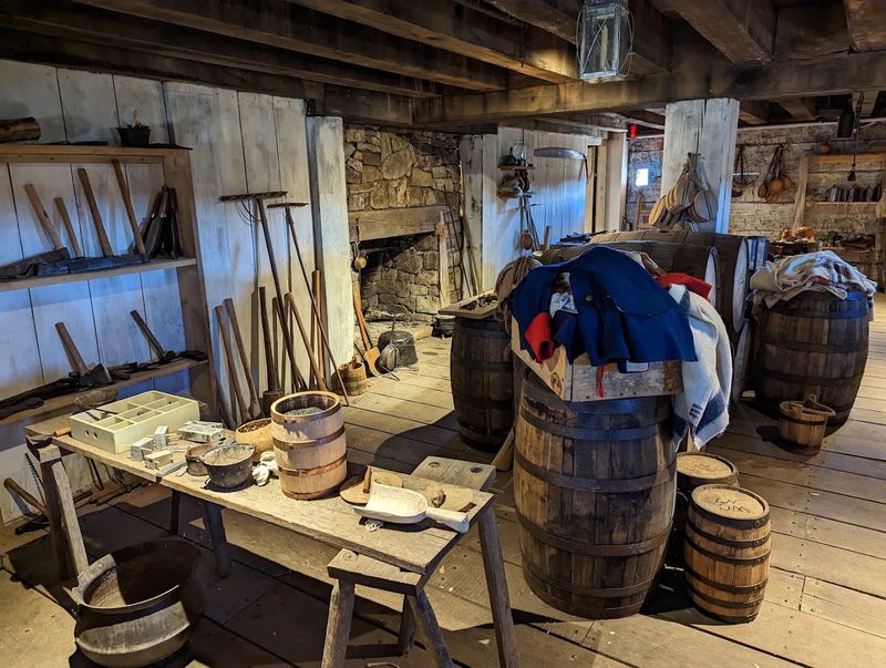 Inside The Reconstructed Fort