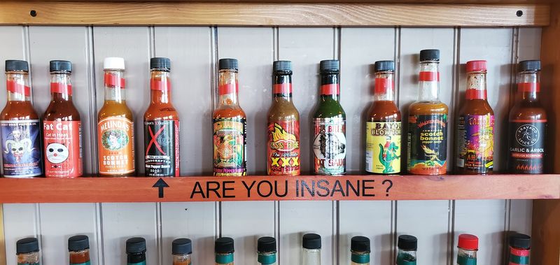 The Legendary Sixty-Sauce Wall