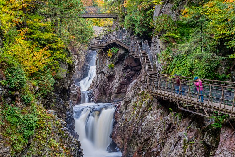High Falls Gorge - Wilmington, Essex County
