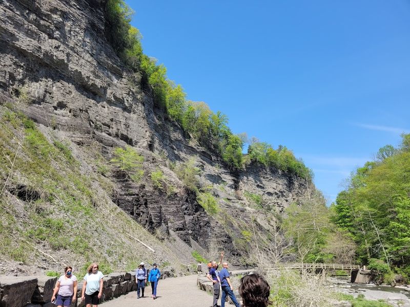 The Gorge Trail Leads Straight Into The Action