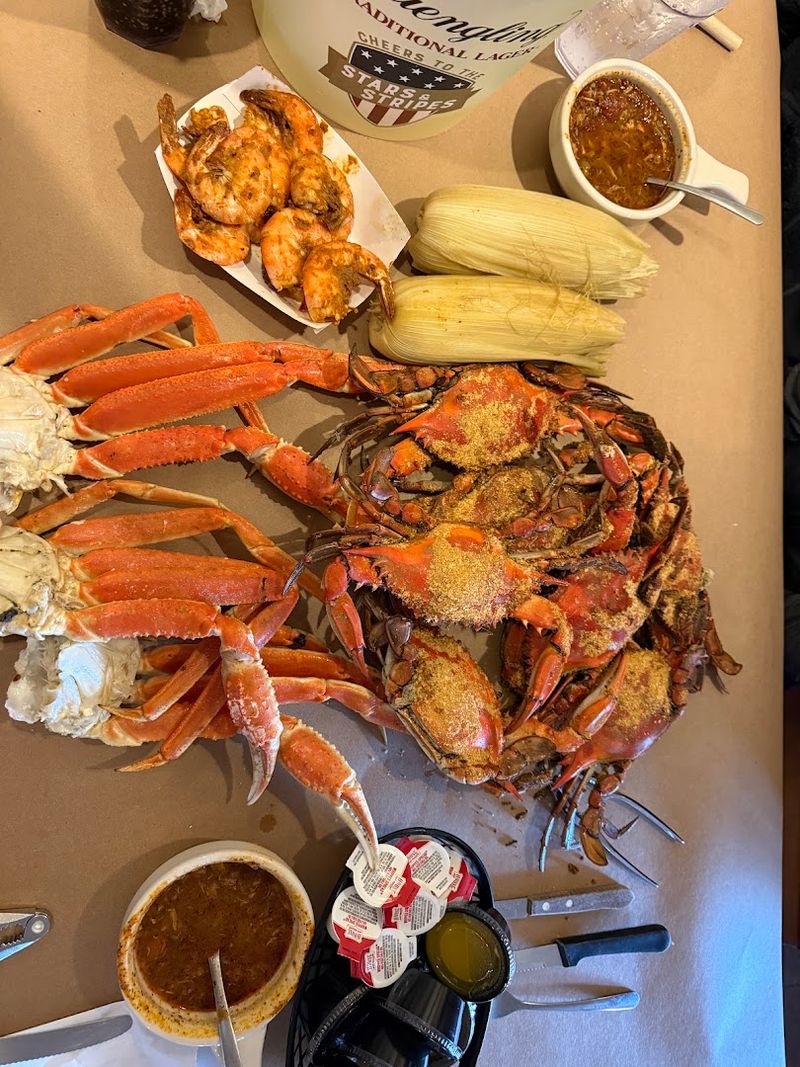Come Hungry Because the Crab Keeps Coming