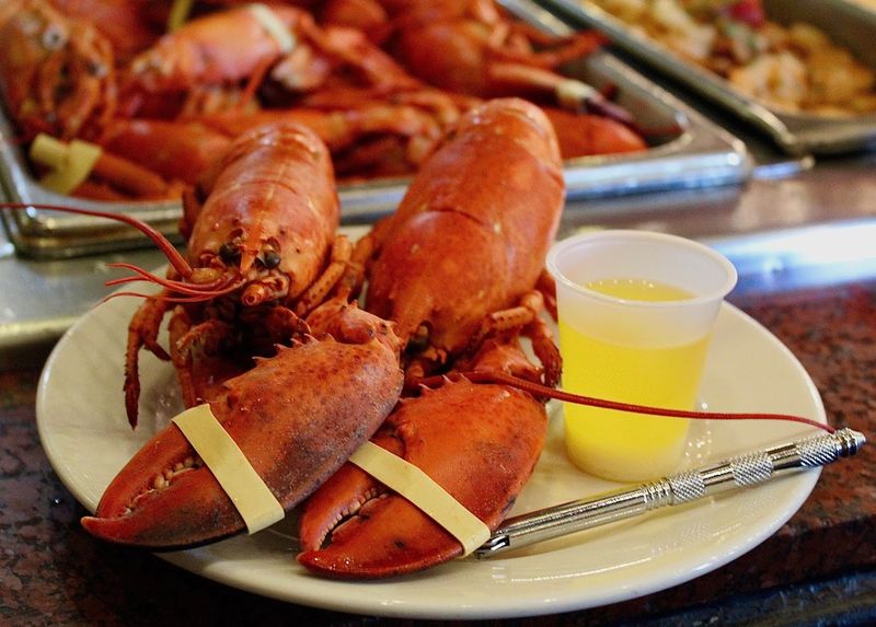 Whole Steamed Lobster Is the Star of the Show