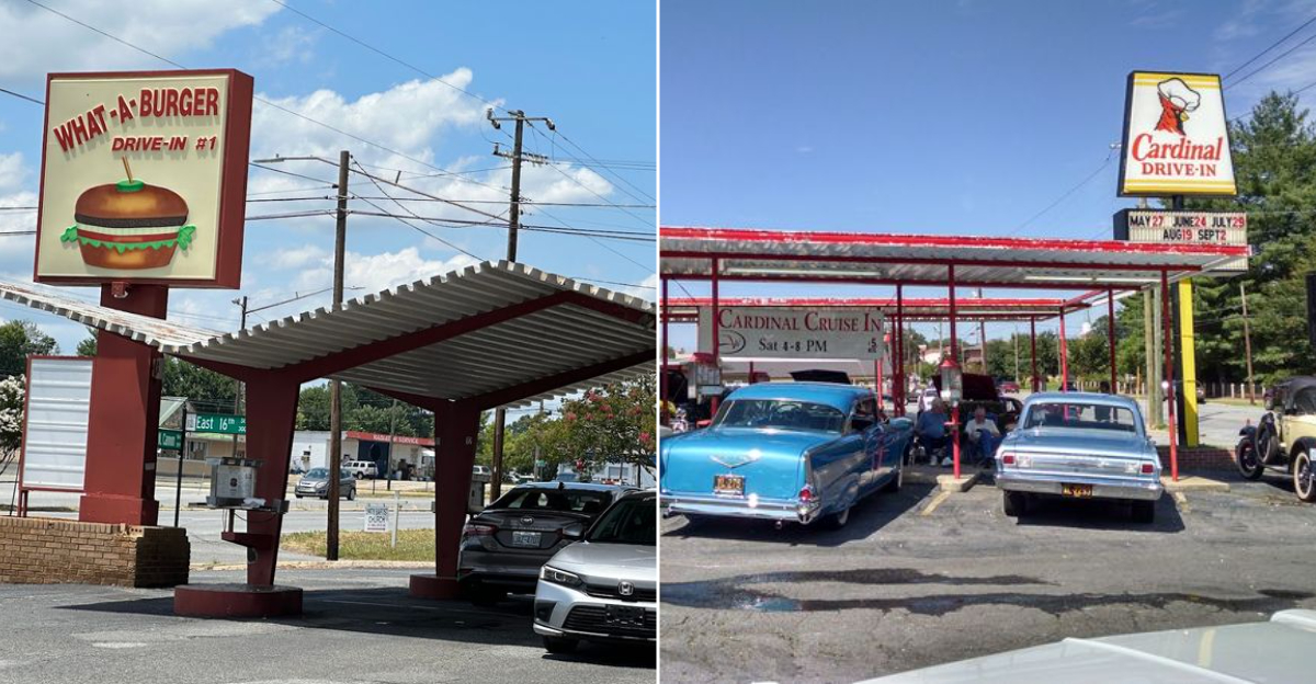 The Best Drive In Fast Food In North Carolina Still Comes With Old School Charm At These 11 Stops