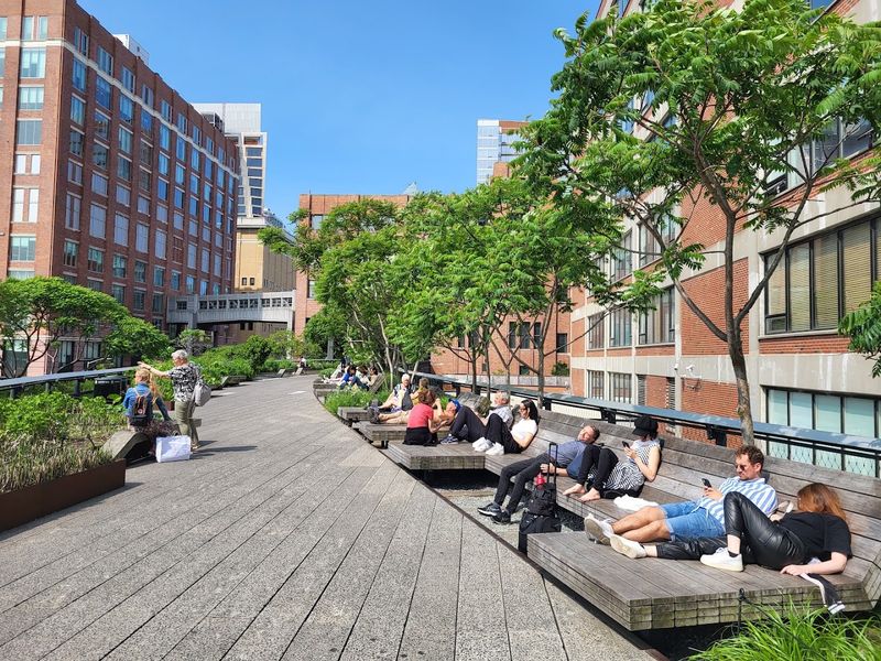 The Famous Seating Areas Make the City Feel Like a Moving Show