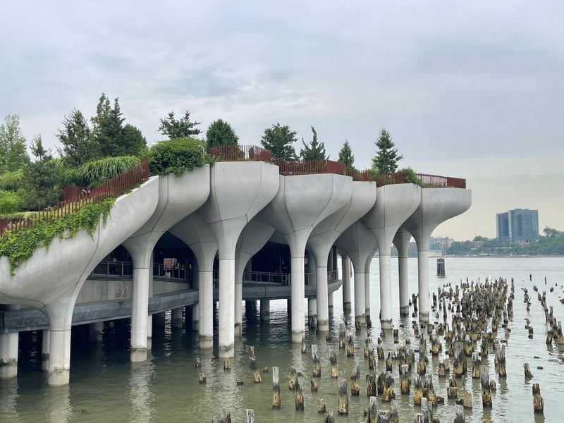 132 Giant Concrete Tulips Hold The Park Above The Water