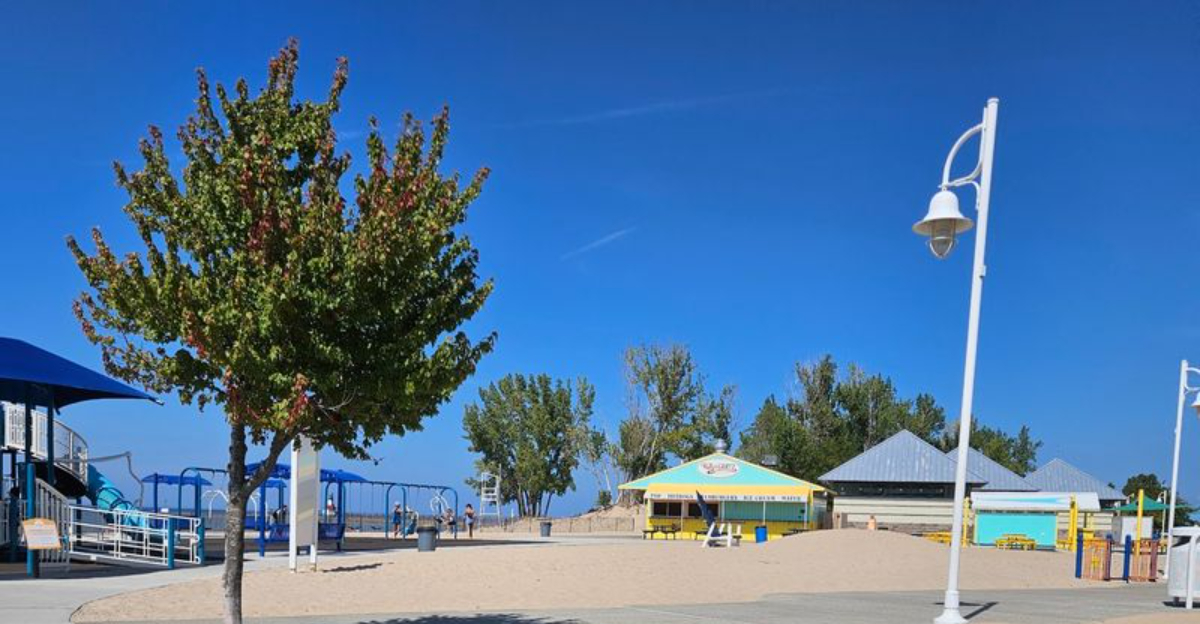 The Historic Lake Michigan Sand Oasis Where A Legendary 1890s Amusement Park Still Keeps Its Magic Alive