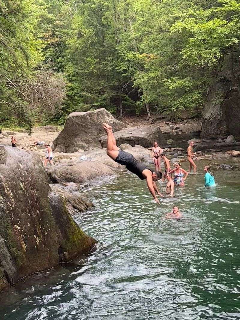 The Thrill of Natural Cliff Jumping