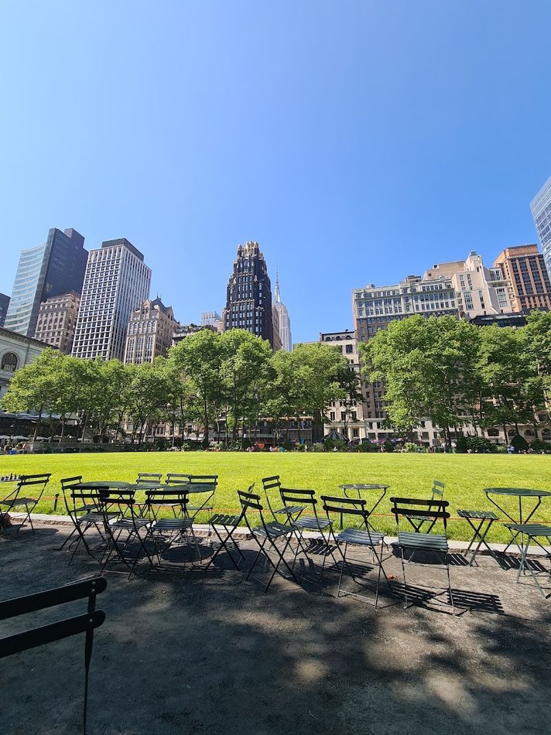 Moveable Chairs, People-Watching, And Zero Pressure