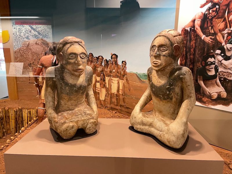 Inside the visitor center and museum