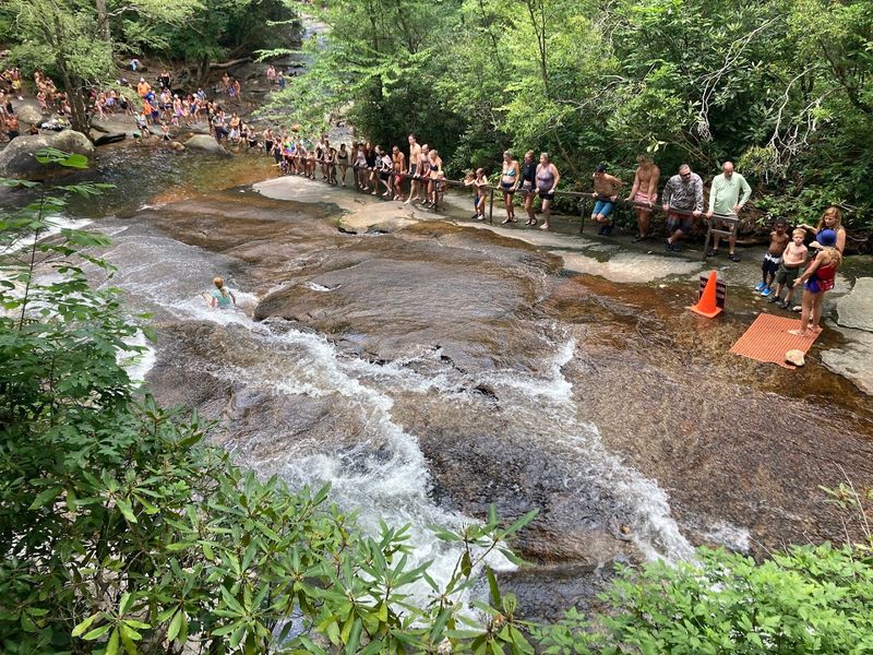 Sliding Rock - Pisgah Forest, Transylvania County, North Carolina