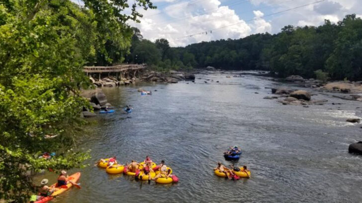 These 11 Lazy River Tubing Spots in South Carolina Are Made for the Perfect Summer Float