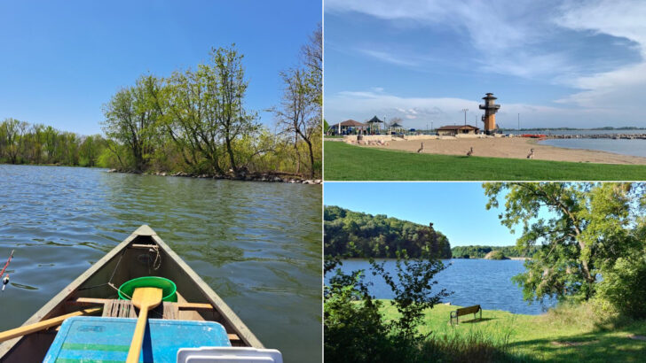 These 12 Iowa Lakes Make It Easy To Spend The Whole Day Outdoors