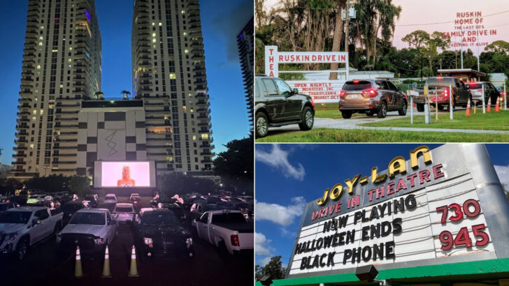 These 6 Florida Drive-In Theaters Are Worth Staying Up Late For This July