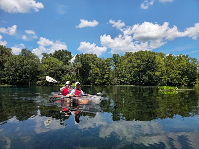 Water So Clear You'll Think You're Floating on Glass