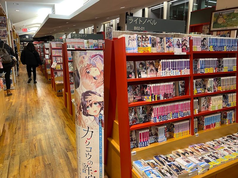 Walls of Manga That Stretch Forever