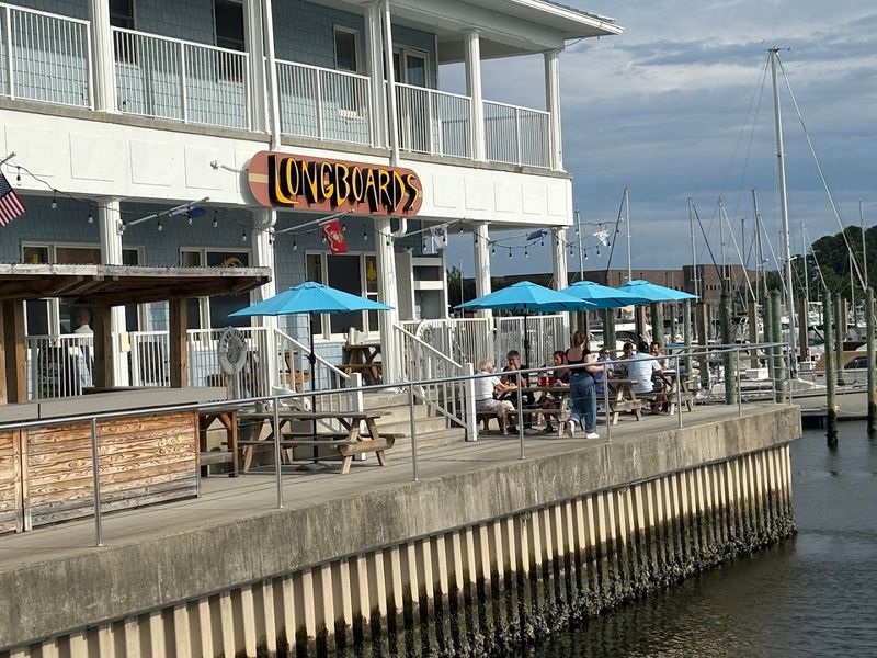 Longboards East Beach Waterfront Dining and Tiki Bar