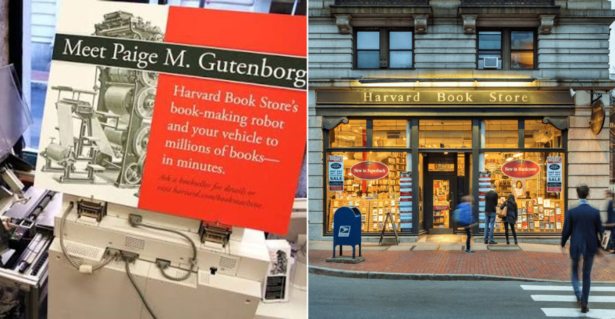 Watch A Custom Book-Making Robot Print Rare Literature In Minutes At Massachusetts’ Ultimate Independent Bookshop