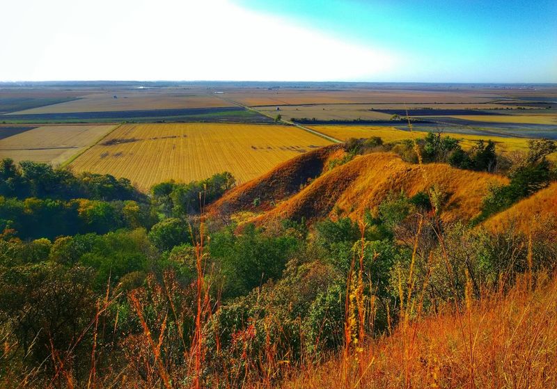 The Loess Hills Give the Landscape Its Unusual Character