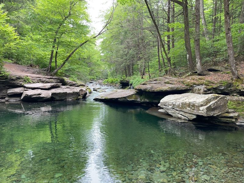 Peekamoose Blue Hole - Sundown (Catskills)