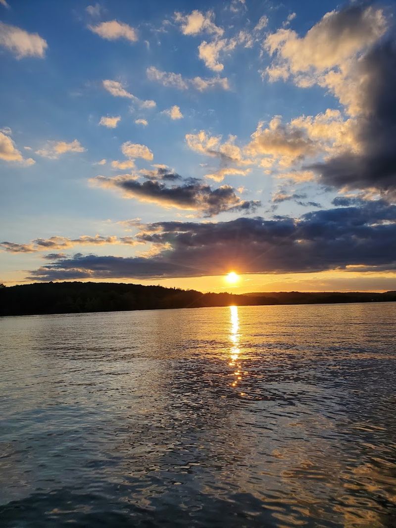 Sunset Views Over the River