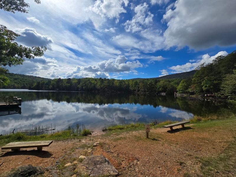 Hanging Rock State Park Lake Beach - Danbury