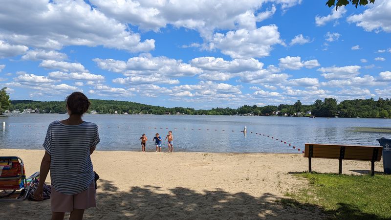 Safe Swimming and Calm Lake Waters
