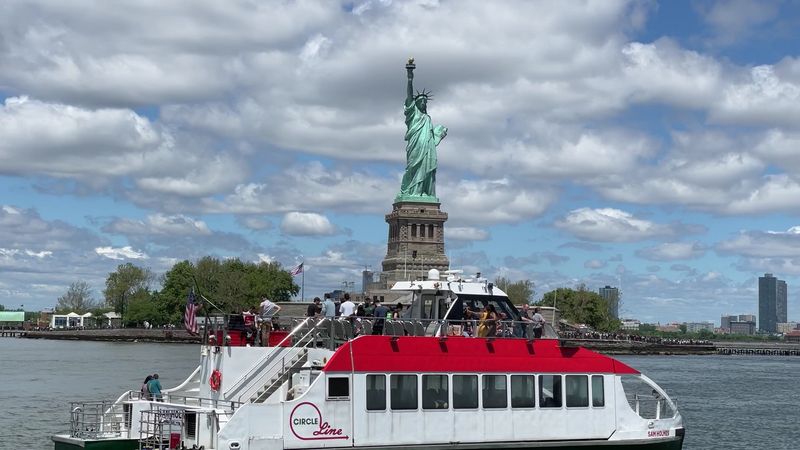Front Row Statue Of Liberty Views