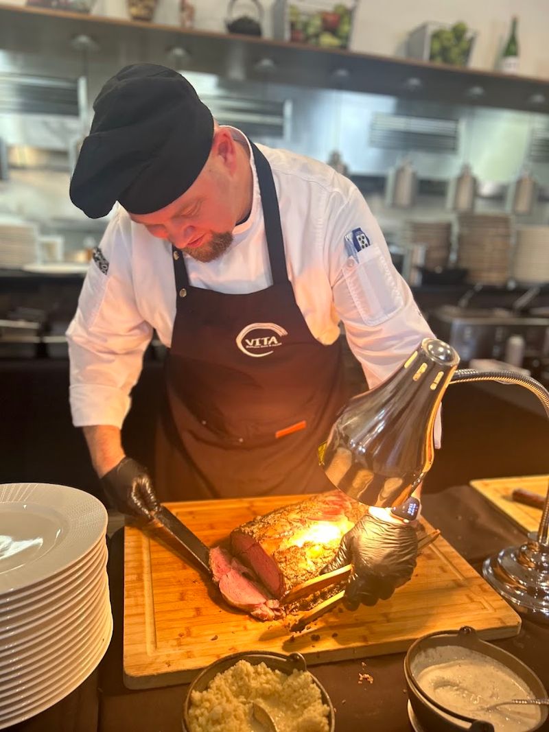 The Carving Station Is the Main Event