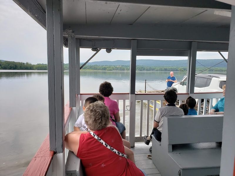 The Scenic One-Mile Ride Across the River