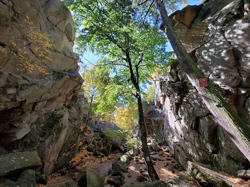 Purgatory Chasm State Reservation - Sutton, Worcester County