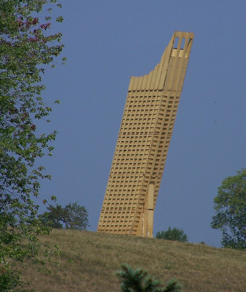 The Leaning Tower of Pizza - Ann Arbor