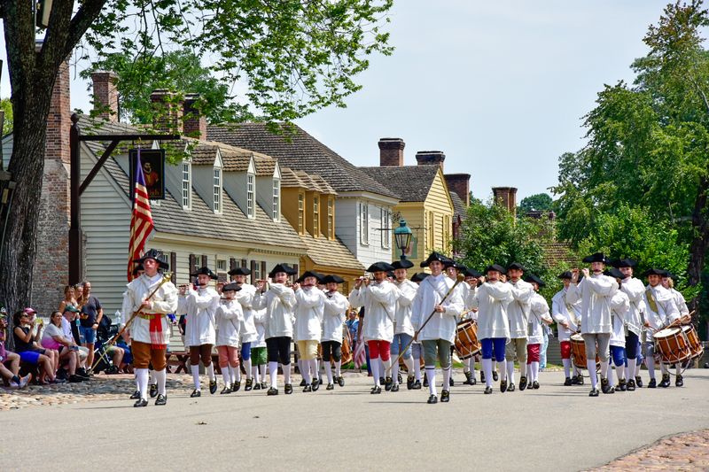 Colonial Williamsburg Fireworks