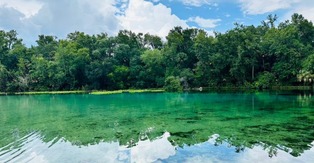 Discover A Florida Spring Where Turquoise Waters Create A Natural Swimming Paradise