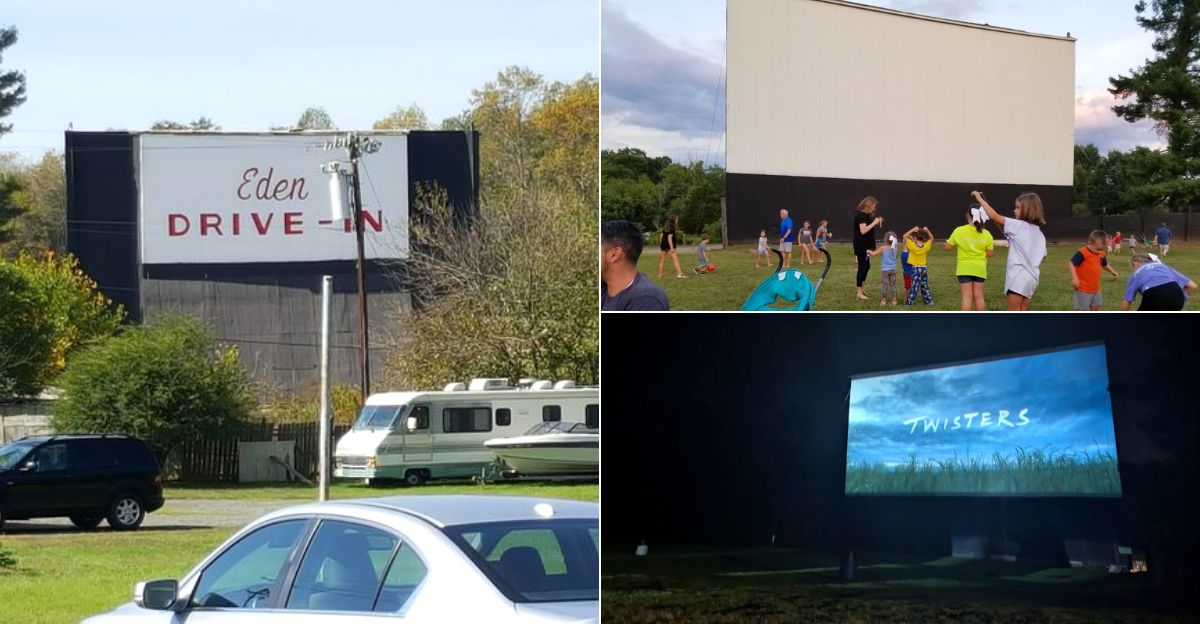 The North Carolina Twin Drive-In Where $7 Still Gets You Two Movies Under The Stars