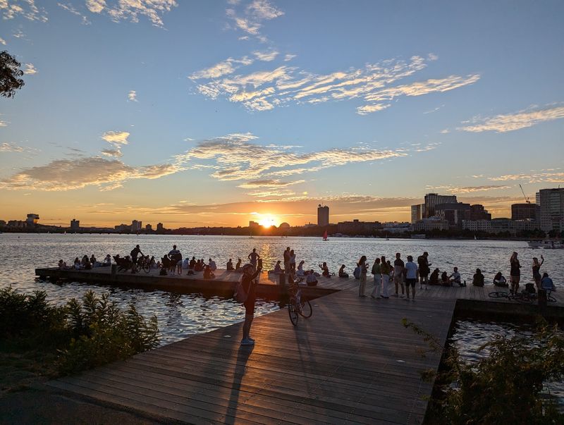 River Breezes And Skyline Views - Charles River Esplanade in Boston, Suffolk County
