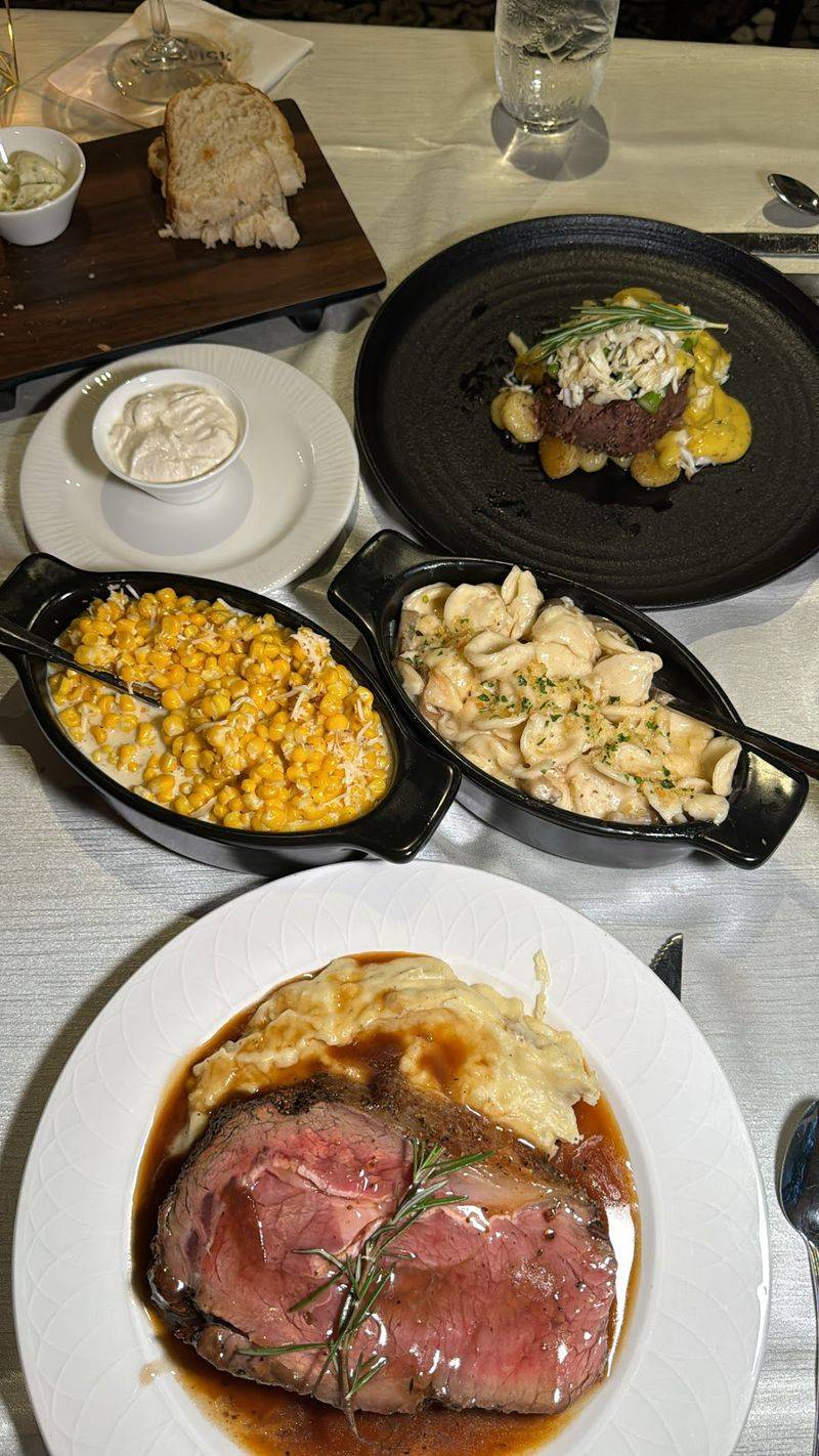 Cart-Carved Tradition at The Landmark Prime Rib