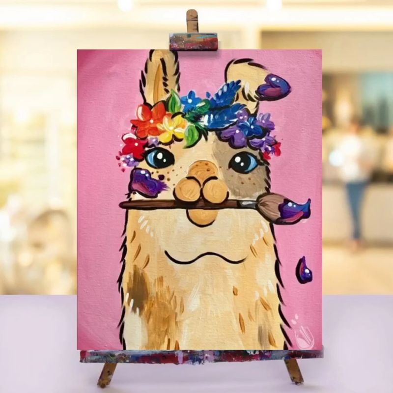 A Cheerful Night Out - Painting with a Twist Charlotte, Charlotte, Mecklenburg County