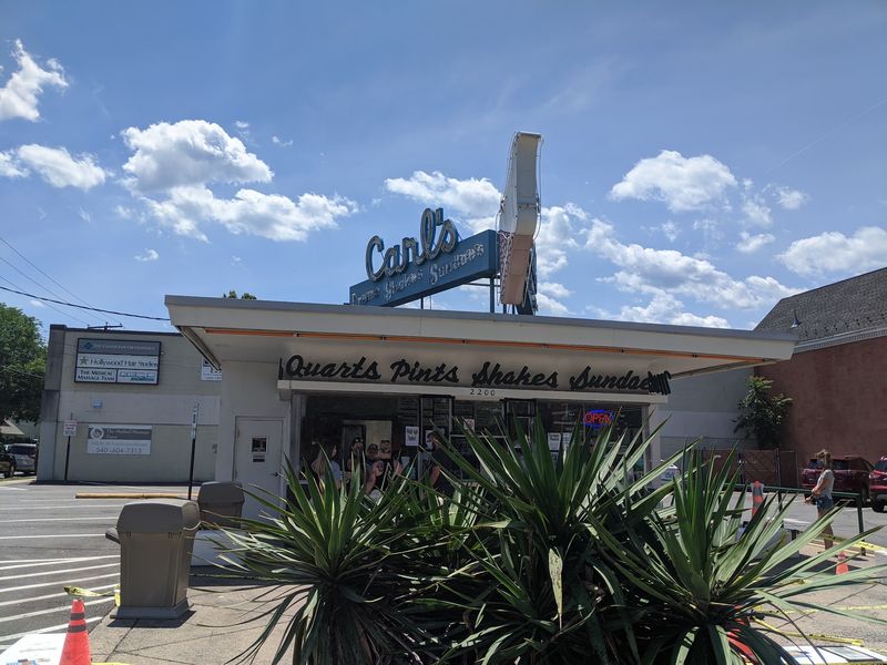 Carl’s Ice Cream - Fredericksburg