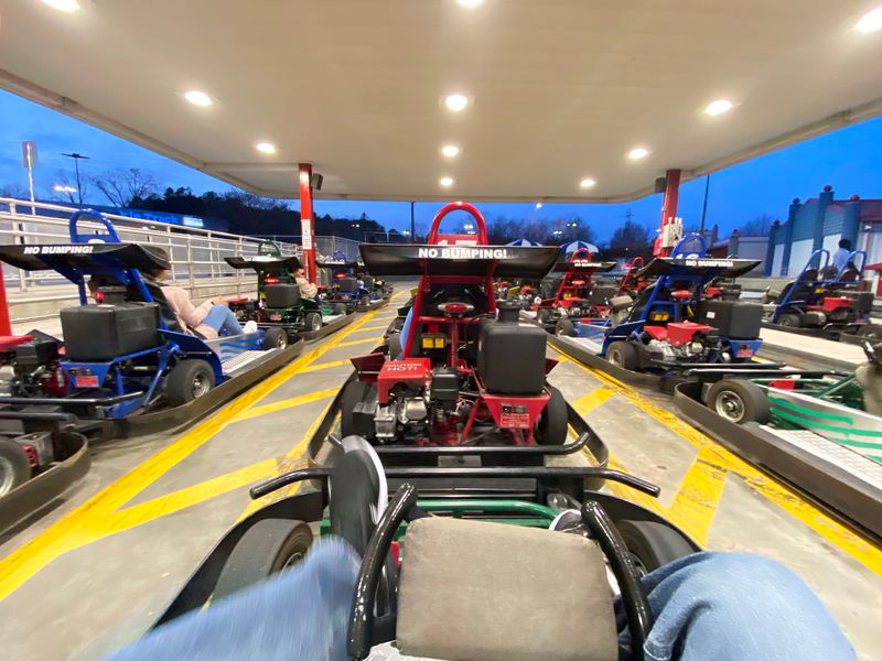 The Main Kart Track Brings The Fastest Thrill