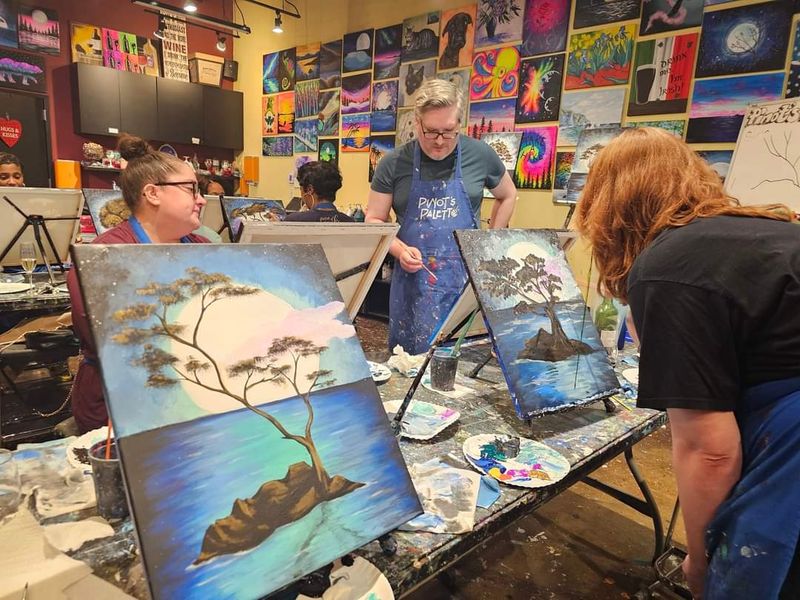 Paint, Sip, and Slow Down - Pinot's Palette Raleigh, Raleigh, Wake County