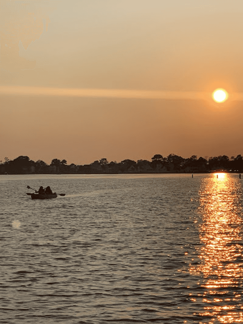 Sunset Colors On The Water