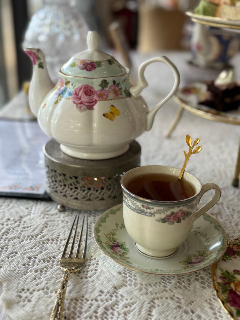 Traditional Afternoon Tea Served With Southern Hospitality