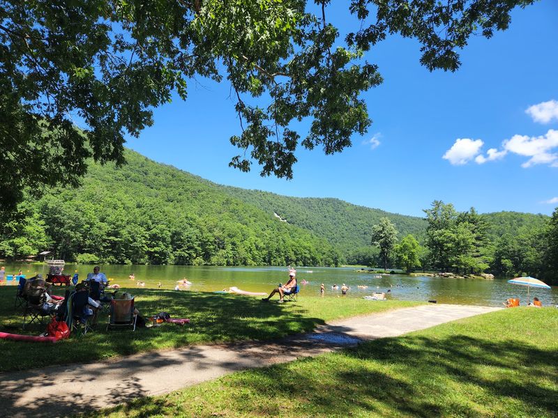 A Swim Beach Made For Hot Summer Days