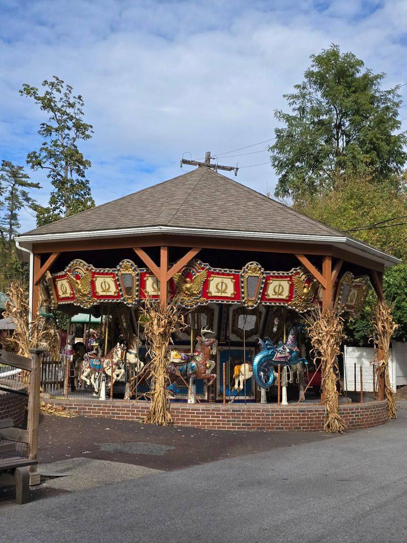 Vintage Carousel Spins Up Old-School Smiles