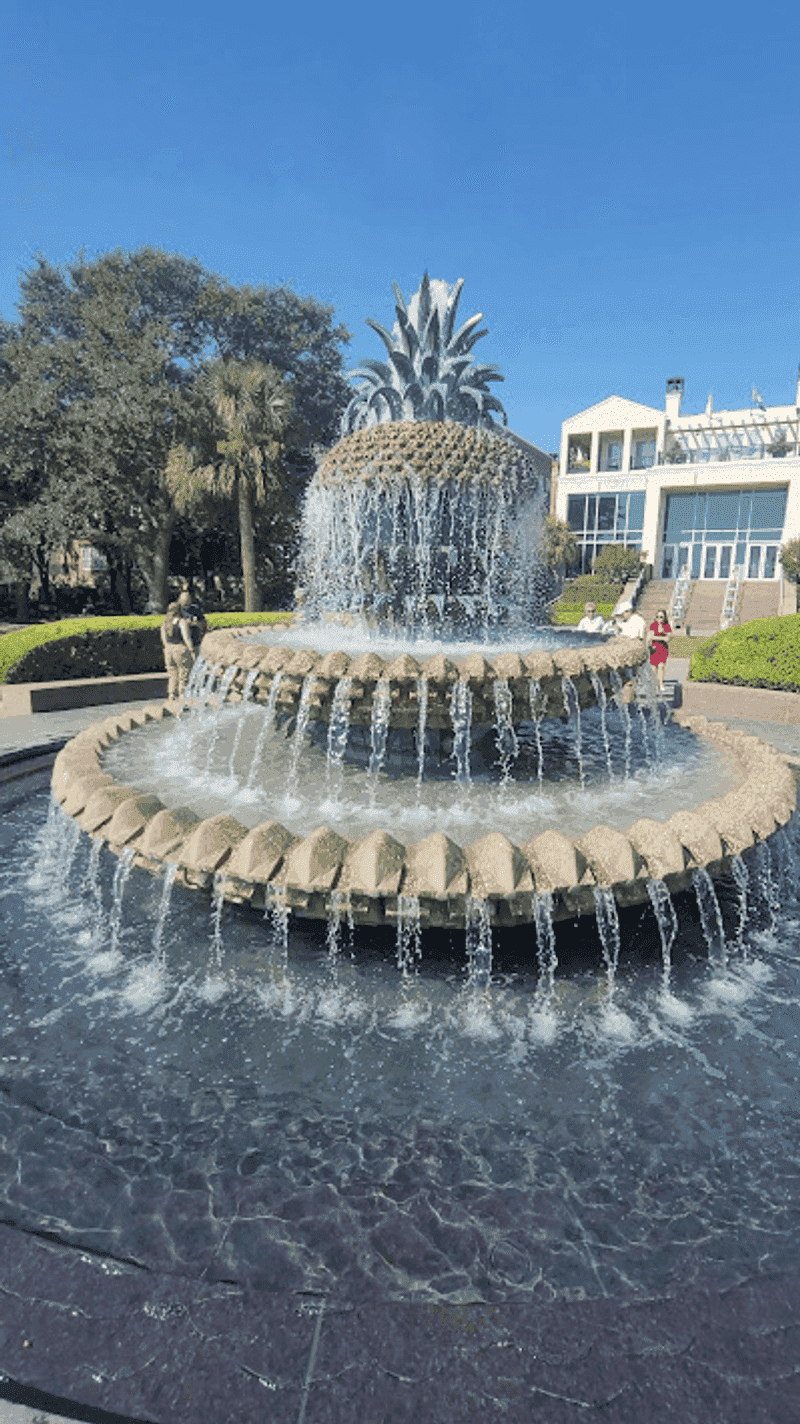 Cool Water On A Hot Charleston Day