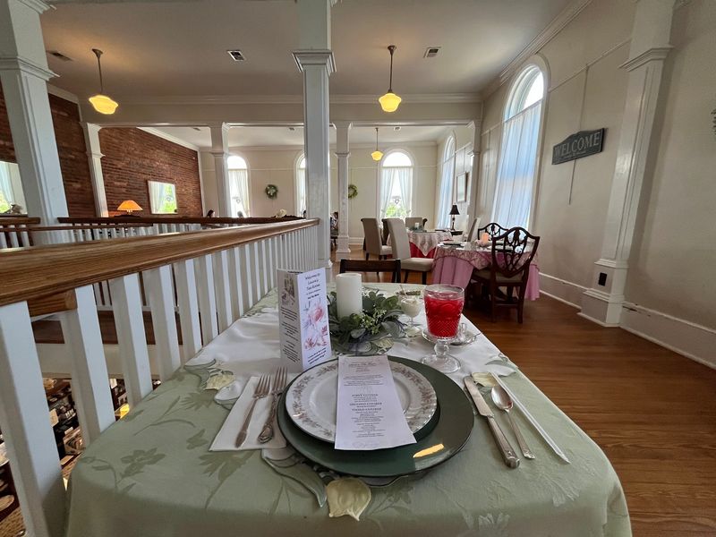 Upstairs Tea With A Bit Of Theater