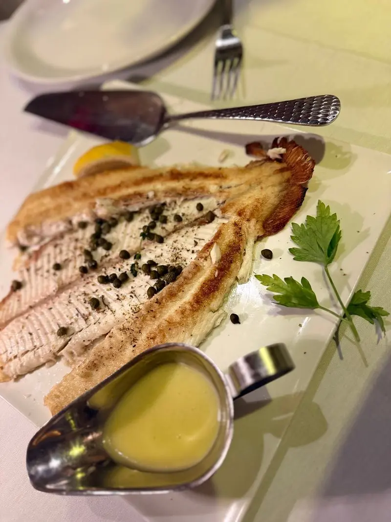 Charcoal Grilled Sea Bass Takes Center Stage