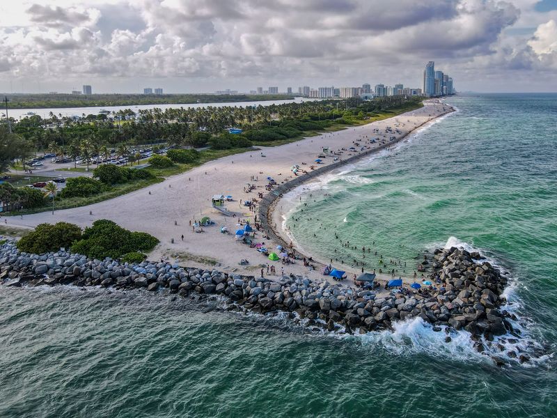 Sunshine, space, and a pull beneath it - Haulover Beach