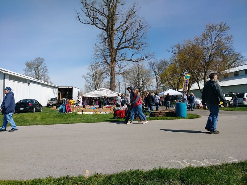 Seasonal excitement and classic browsing at Tiffin Flea Market, Tiffin