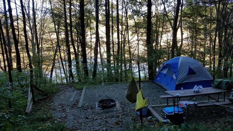 Ancient calm along New River State Park
